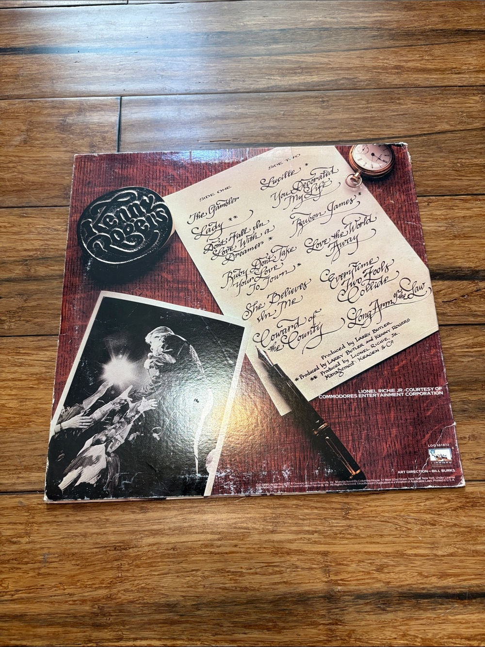 Kenny Rogers Greatest Hits 1980 Liberty LOO-1072 Vinyl  LP Compilation Record - Picture 2 of 6